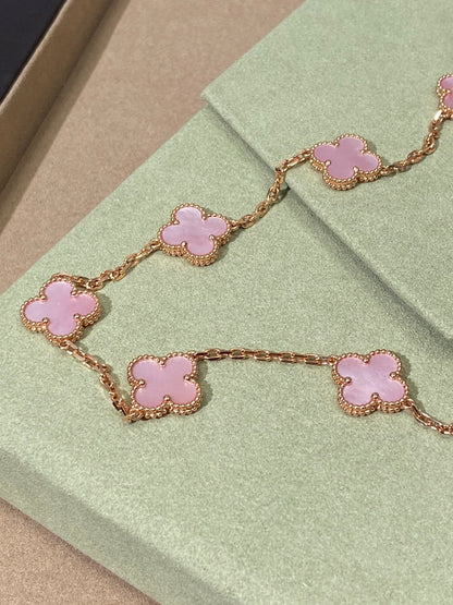 [Kincade Jewelery]Kincade 10 MOTIFS PINK NECKLACE