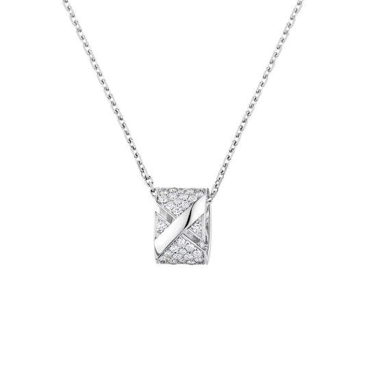 [Kincade Jewelery]LIENS EVIDENCE DIAMOND PAVED NECKLACE