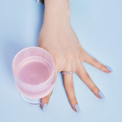 [Kincade Jewelrys]Delicate Vibrant Emerald Cut Daily Ring