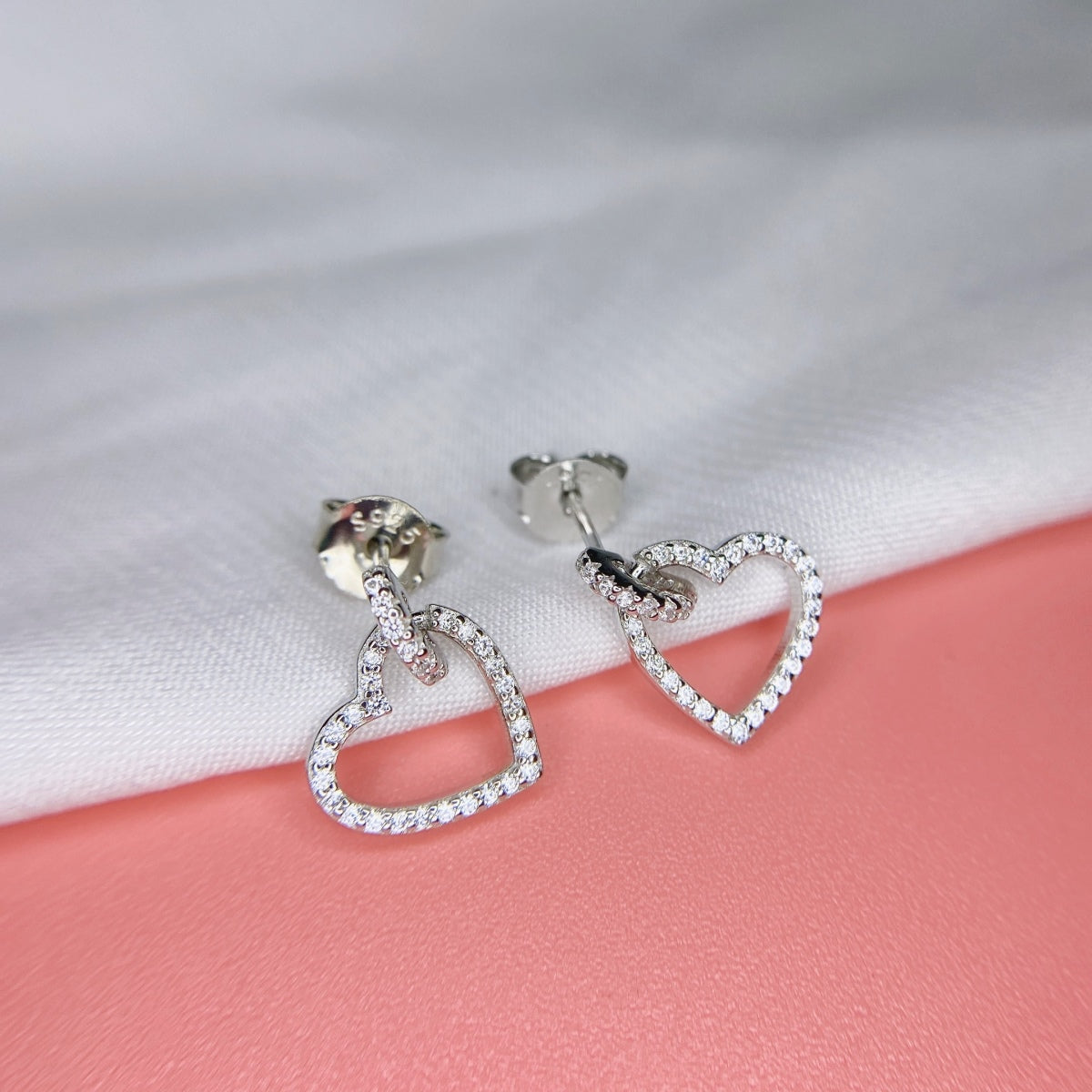 [Kincade Jewelery]Dainty Heart Shape Earrings