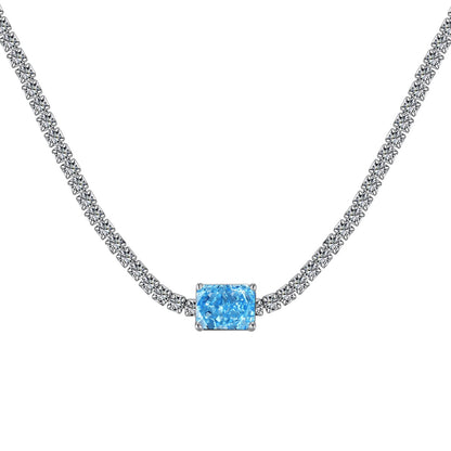 [Kincade Jewelery]2.0 carat Ornate Emerald Cut Necklace