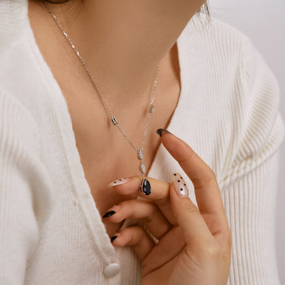 [Kincade Jewelrys]Dazzling Pear Cut Necklace