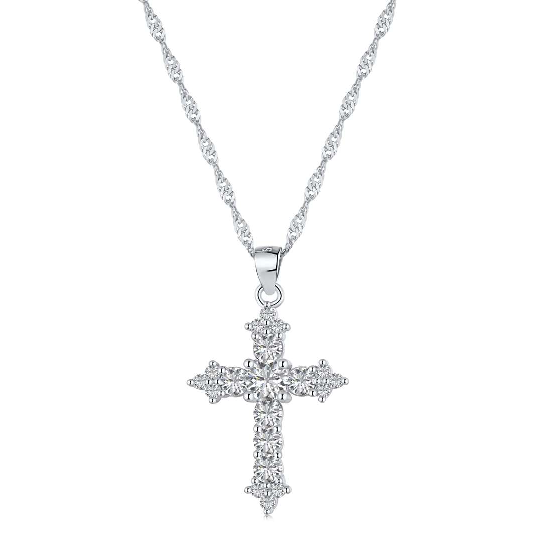 [Kincade Jewelery]Delicate Cross Shape Necklace
