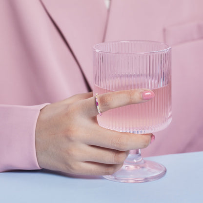 [Kincade Jewelery]Exquisite Multicolored Emerald Cut Daily Ring