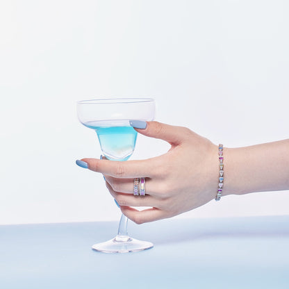 [Kincade Jewelrys]Radiant Water Drop Shape Daily Bracelet