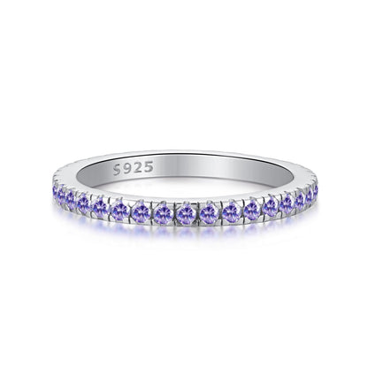 [Kincade Jewelrys]Delicate Sparkling Round Cut Daily Ring