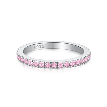 [Kincade Jewelrys]Delicate Sparkling Round Cut Daily Ring