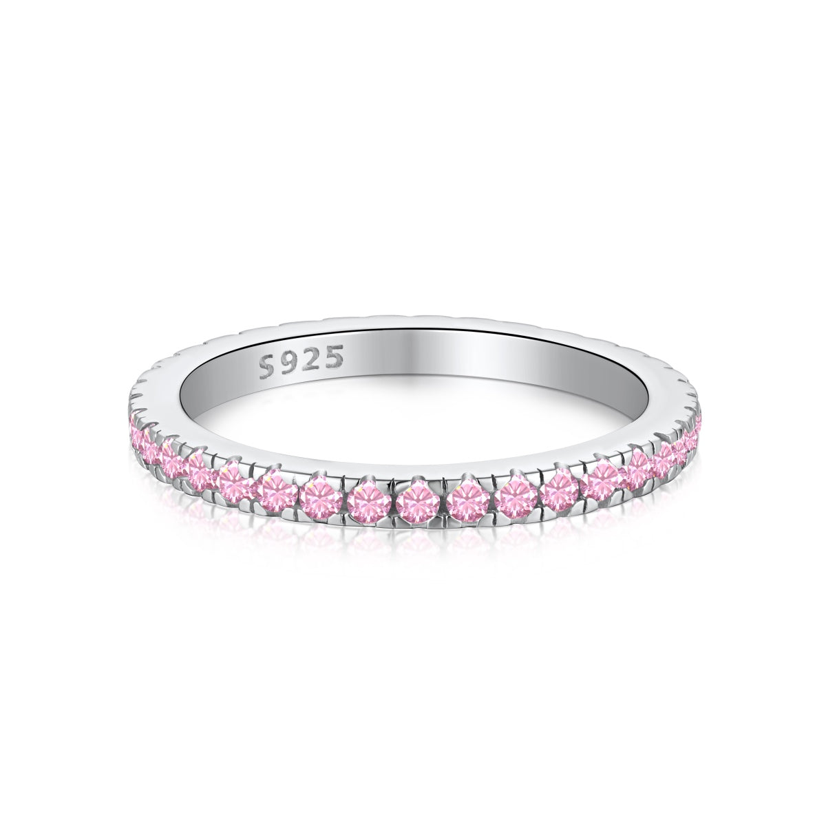 [Kincade Jewelery]Delicate Sparkling Round Cut Daily Ring