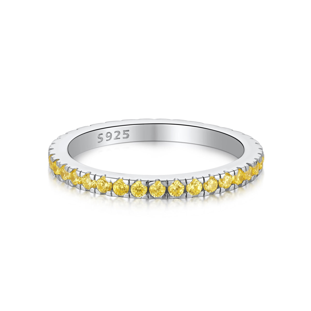 [Kincade Jewelrys]Delicate Sparkling Round Cut Daily Ring