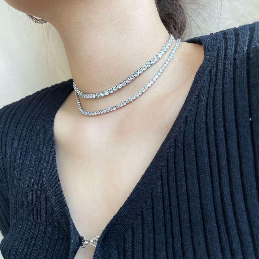 [Kincade Jewelrys]Elegant Tennis Chain Necklace