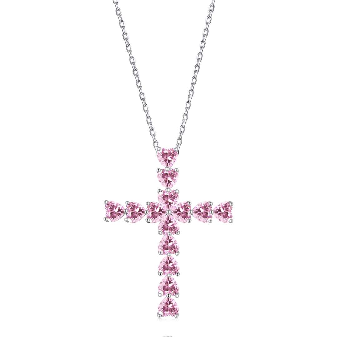 [Kincade Jewelrys]Radiant Cross Shape Necklace