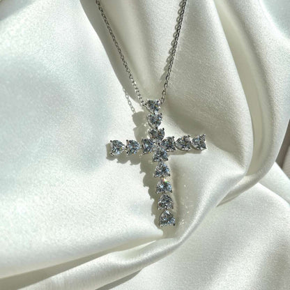 [Kincade Jewelrys]Radiant Cross Shape Necklace
