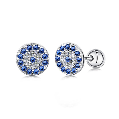 [Kincade Jewelrys]Devil's Eye Ear Bone Nail Earrings
