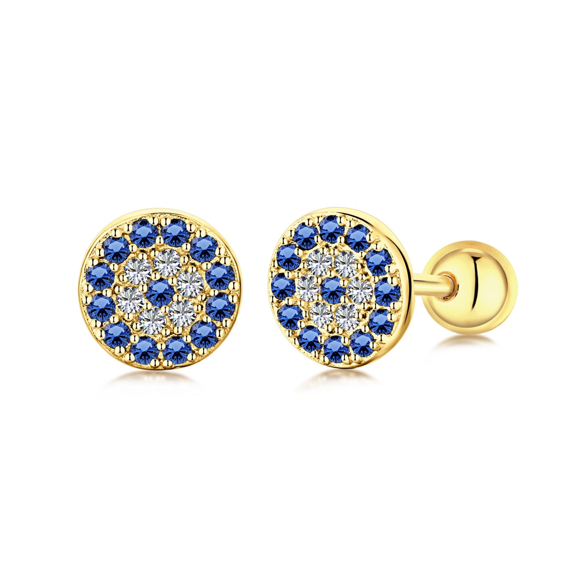 [Kincade Jewelrys]Devil's Eye Ear Bone Nail Earrings