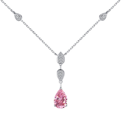 [Kincade Jewelery]Dazzling Pear Cut Necklace
