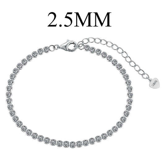 [Kincade Jewelery]Dazzling Sparkling Round Cut Daily Bracelet