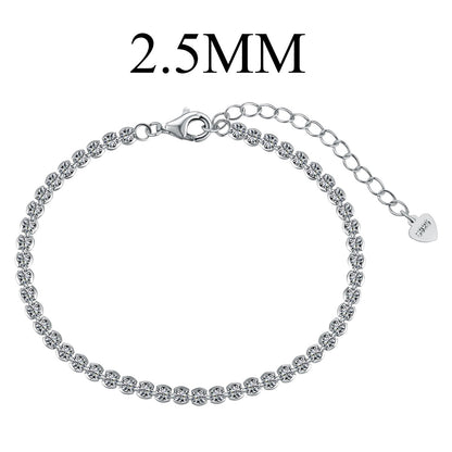 [Kincade Jewelrys]Dazzling Sparkling Round Cut Daily Bracelet