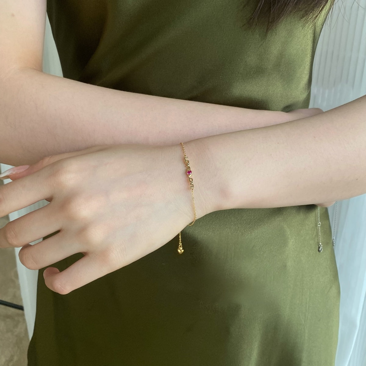 [Kincade Jewelery]Romantic Heart Shape Lover Bracelet