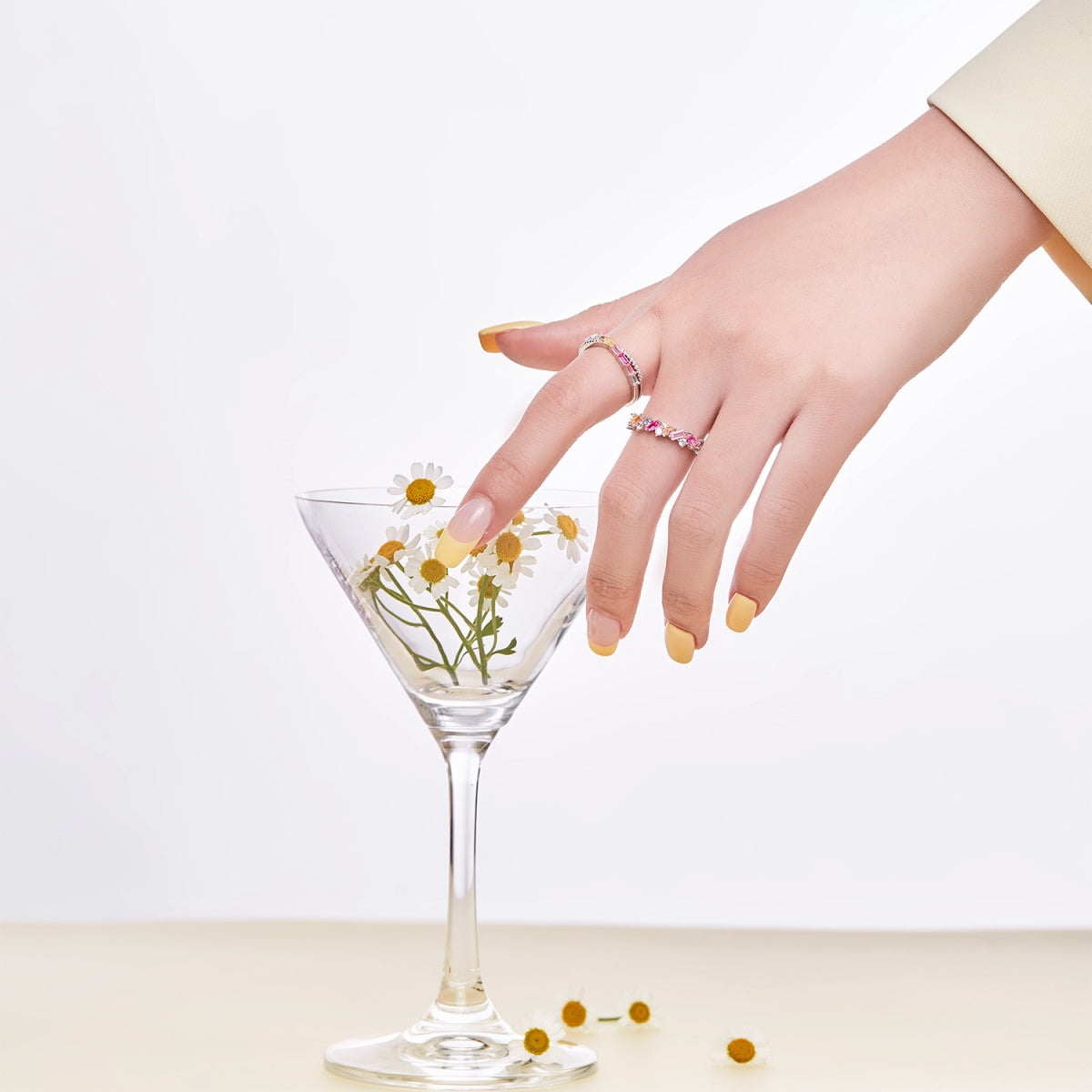 [Kincade Jewelery]Energetic Elegant Radiant Cut Party Ring