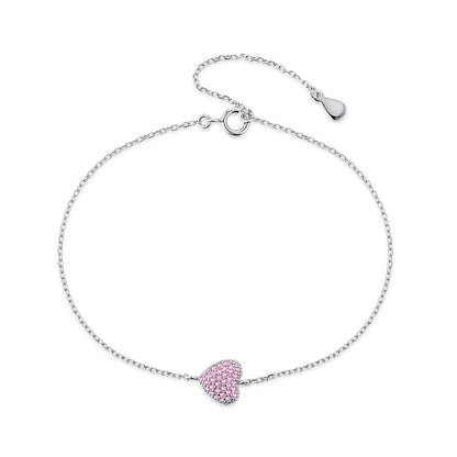 [Kincade Jewelery]Heart-Shaped Gentle and Versatile Bracelet
