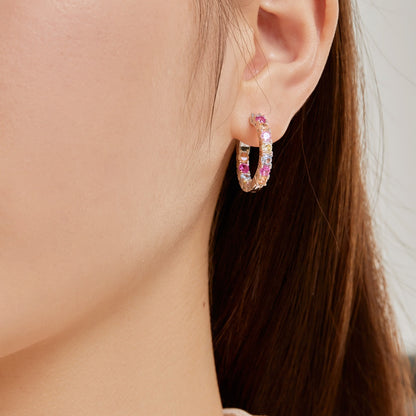 [Kincade Jewelrys]Unique Round Cut Daily Earrings