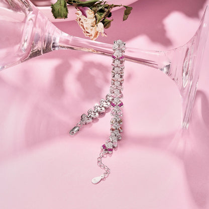 [Kincade Jewelery]Dainty Exquisite Flower Shape Daily Bracelet