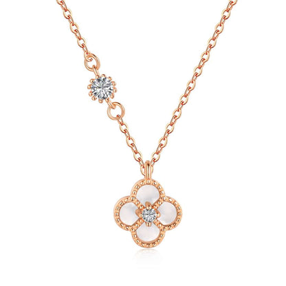 [Kincade Jewelery]Delicate Flower Shape Necklace