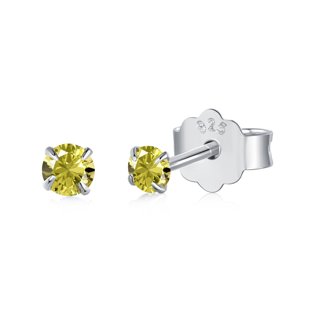 [Kincade Jewelery]Delicate Solitaire Earrings