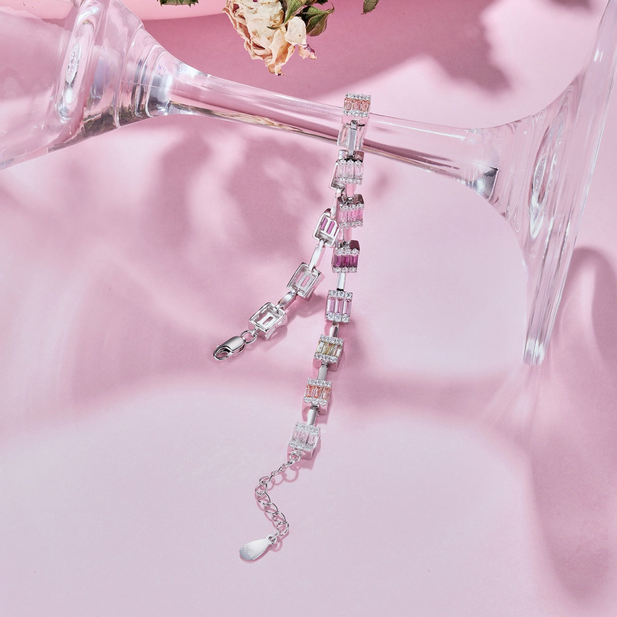 [Kincade Jewelrys]Dainty Charming Emerald Cut Daily Bracelet