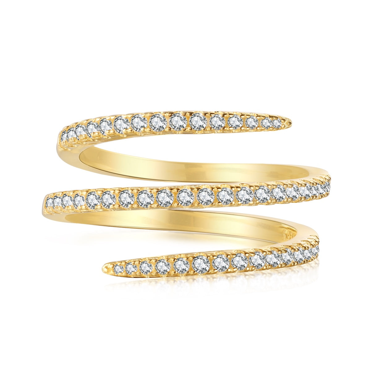 [Kincade Jewelery]Unique Vibrant Entangle Daily Ring