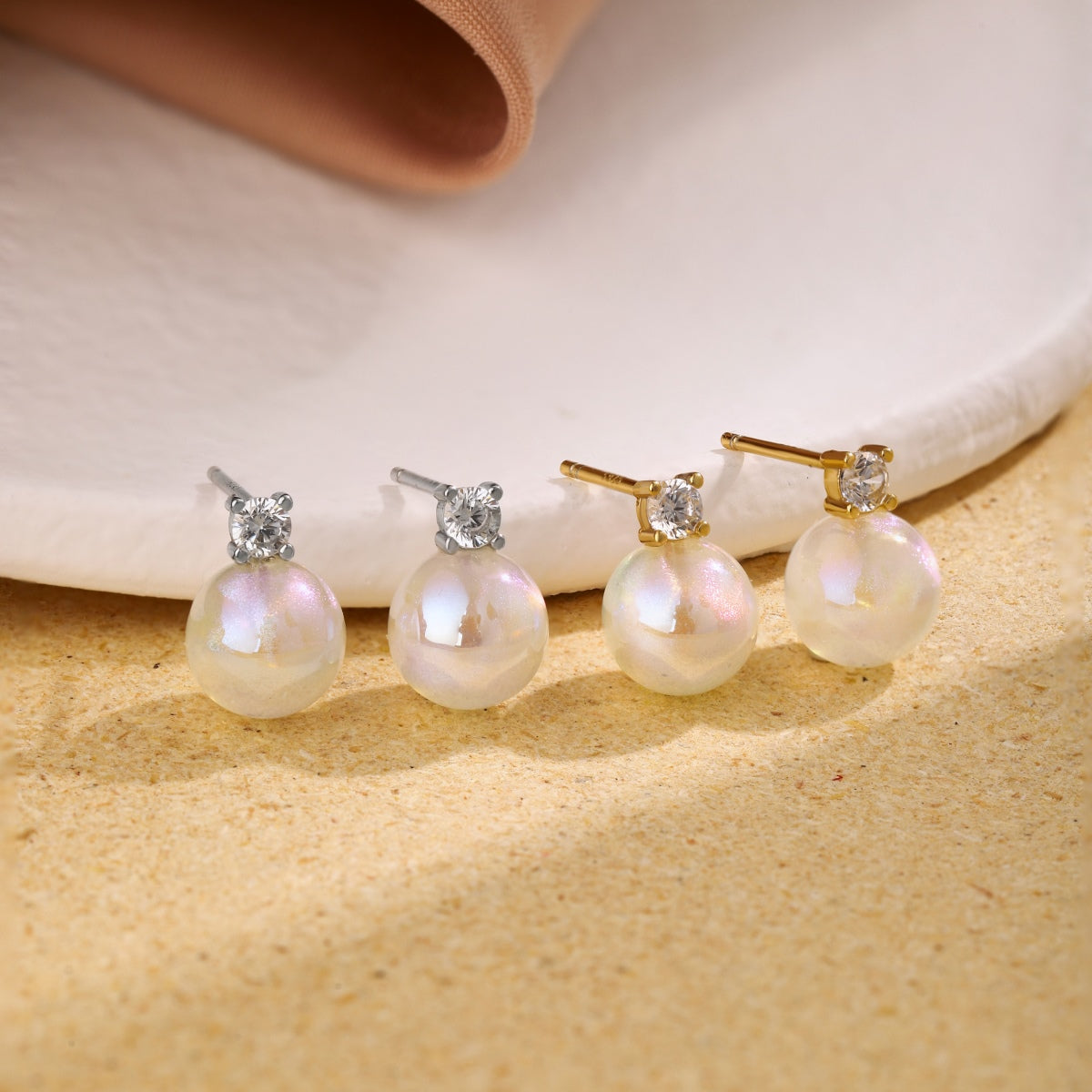 [Kincade Jewelrys]Symphony Mermaid Pearl Earrings