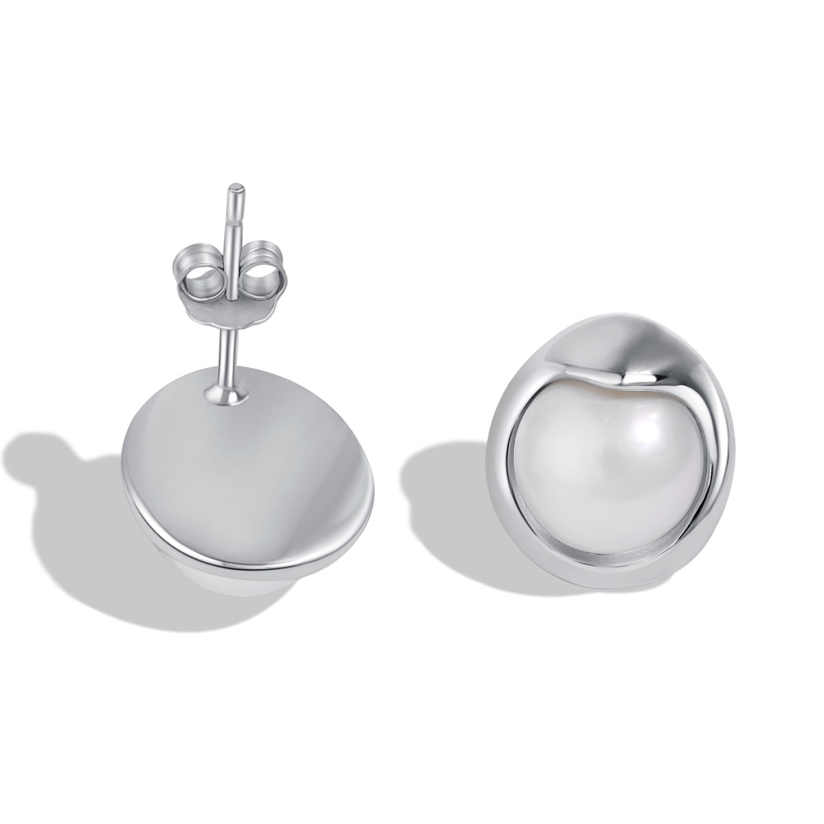 [Kincade Jewelery]Dainty Bread Pearl Earrings