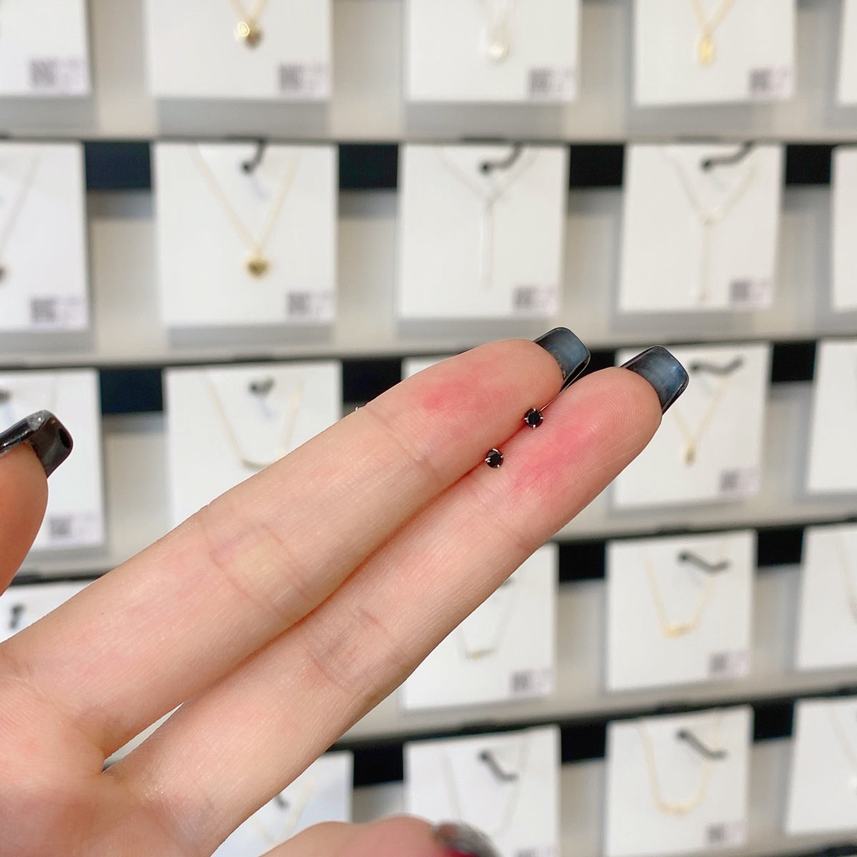 [Kincade Jewelrys]Delicate Solitaire Earrings