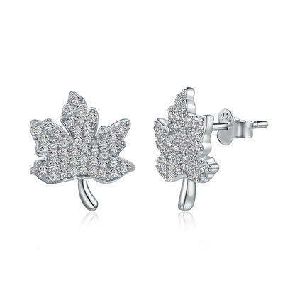 [Kincade Jewelrys]Exquisite Maple Leaf Design Earrings