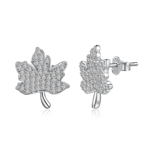 [Kincade Jewelrys]Exquisite Maple Leaf Design Earrings