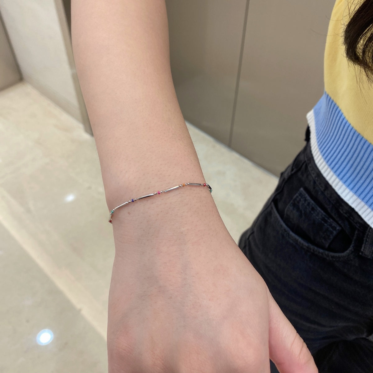 [Kincade Jewelrys]Unique Colorful Daily Bracelet