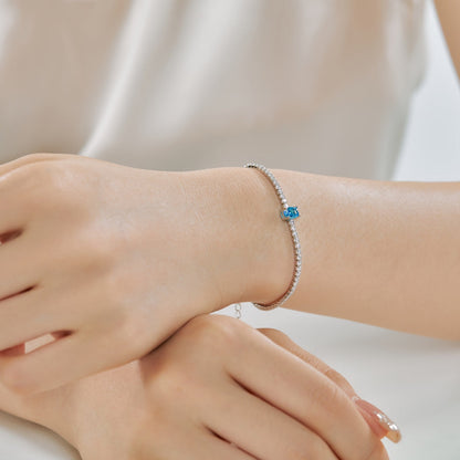 [Kincade Jewelrys]0.75 Carat Exquisite Oval Cut Daily Bracelet