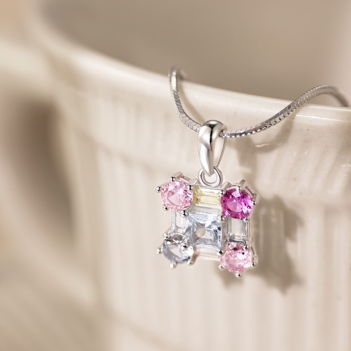 [Kincade Jewelrys]Gorgeous Multi Colorful Necklace