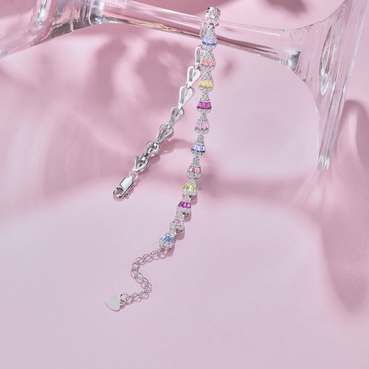 [Kincade Jewelery]Radiant Water Drop Shape Daily Bracelet
