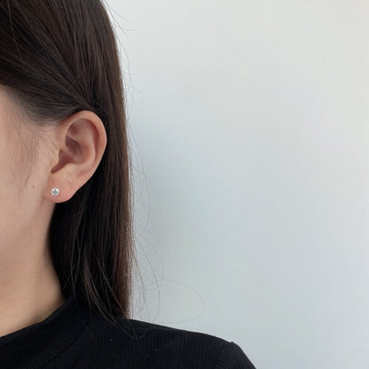 [Kincade Jewelery]Sparkling Colorful Round Shape Earrings