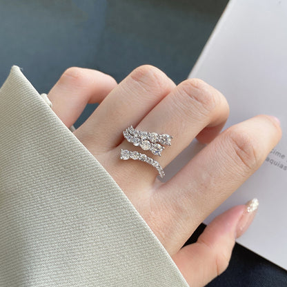 [Kincade Jewelery]Unique Vivid Snake Shape Daily Ring