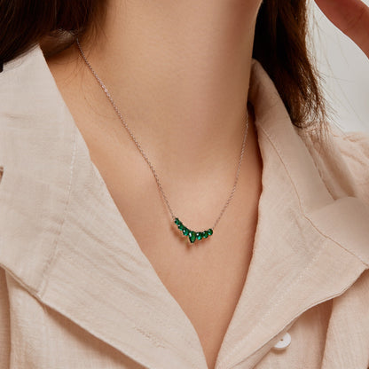 [Kincade Jewelrys]Dainty Colorful Heart Necklace