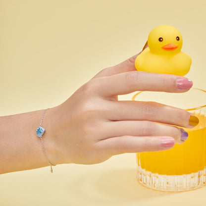 [Kincade Jewelery]Sparkling Romantic Heart Shape Lover Bracelet