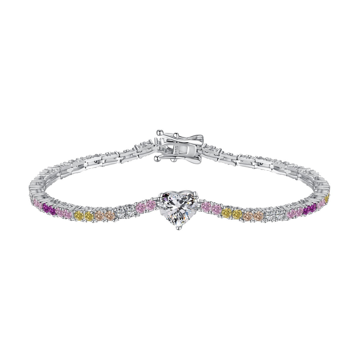 [Kincade Jewelery]Delicate Romantic Heart Shape Lover Bracelet