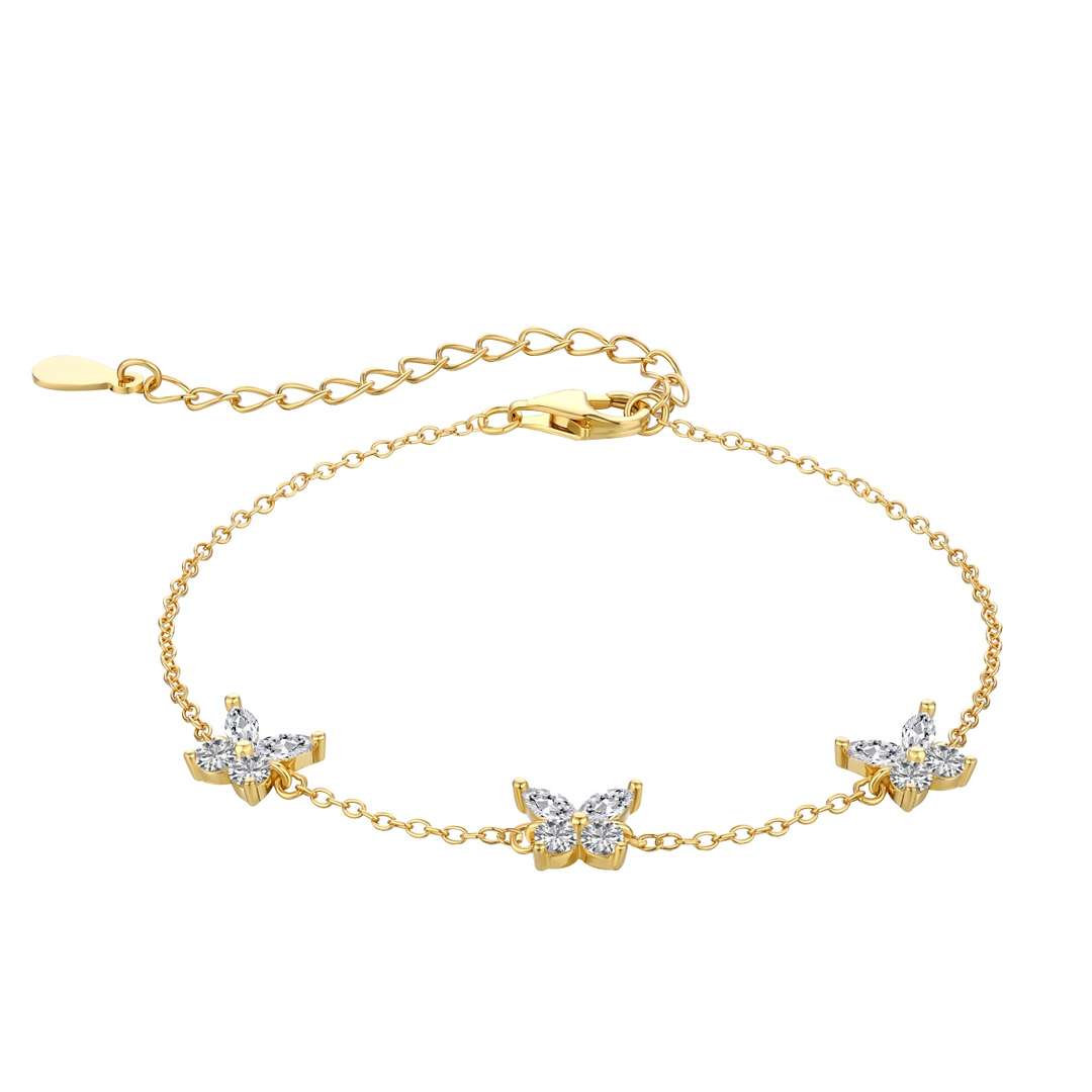 [Kincade Jewelrys]Radiant Butterfly Shape Necklace
