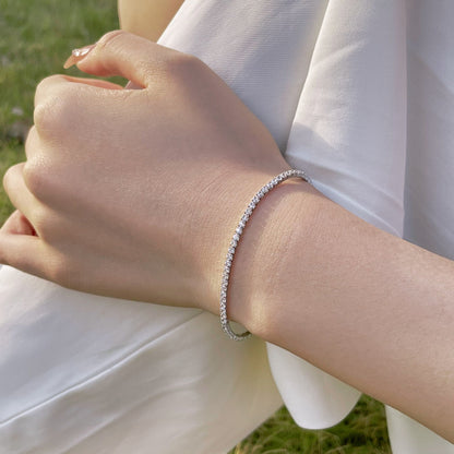 [Kincade Jewelrys]Radiant Colorful Round Cut Party Bracelet