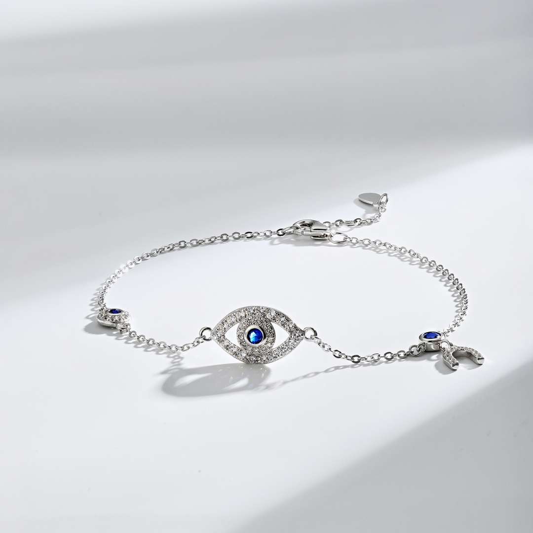 [Kincade Jewelrys]Dainty Eye Shape Necklace
