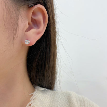 [Kincade Jewelery]Dainty Round Shape Earrings
