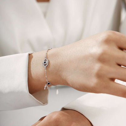 [Kincade Jewelery]Dainty Eye Shape Necklace