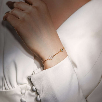 [Kincade Jewelrys]Gost Shape & Round Shape Necklace